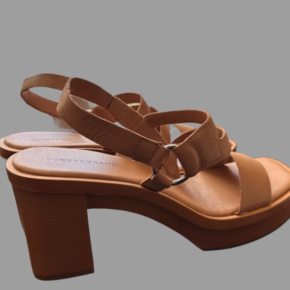 NEW LUCKY BRAND WOMEN’S MARSELINA STRAPPY BLOCK HEEL OPEN TOE SANDAL SIZE 9.5M - Picture 6 of 9